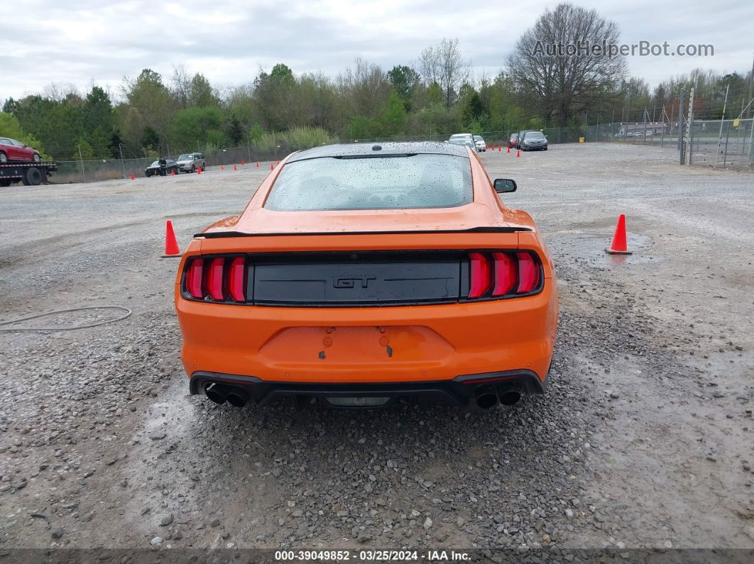 2020 Ford Mustang Gt Fastback Оранжевый vin: 1FA6P8CF2L5121369