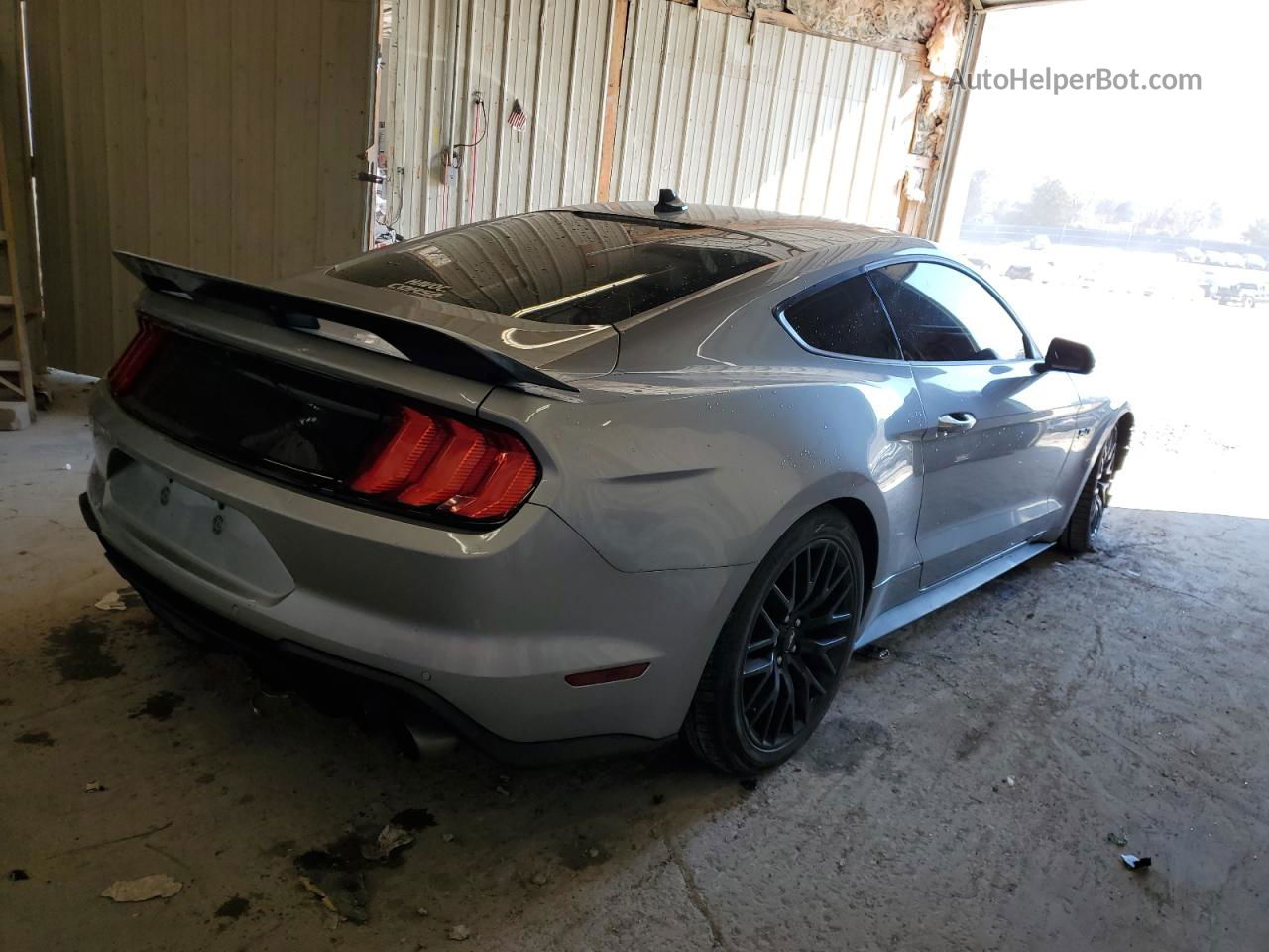 2020 Ford Mustang Gt Silver vin: 1FA6P8CF2L5191390
