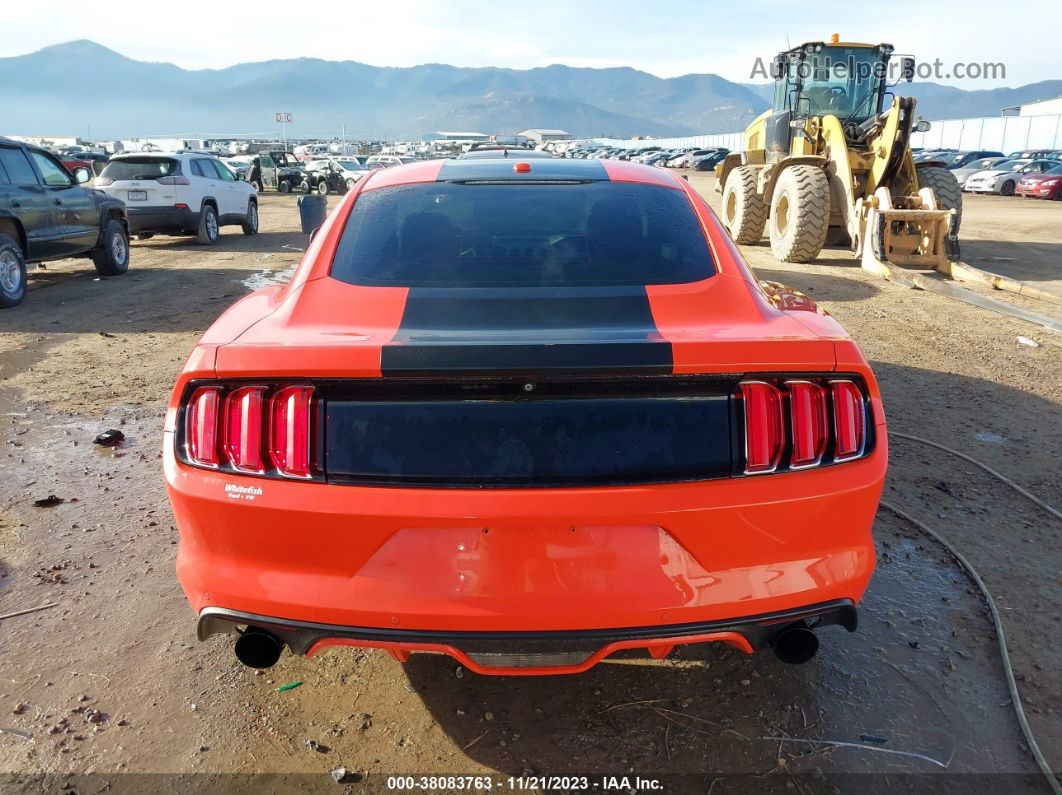 2015 Ford Mustang Gt Premium Orange vin: 1FA6P8CF3F5333119