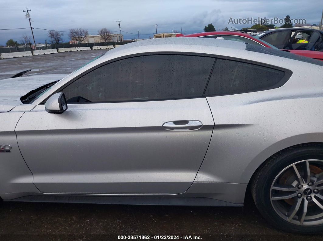 2015 Ford Mustang Gt Premium Silver vin: 1FA6P8CF3F5351507