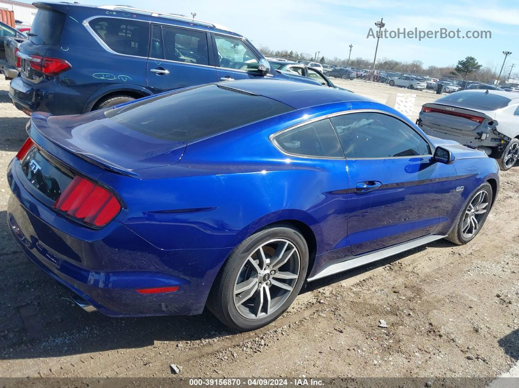 2015 Ford Mustang Gt Blue vin: 1FA6P8CF3F5407588
