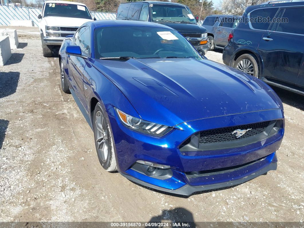 2015 Ford Mustang Gt Blue vin: 1FA6P8CF3F5407588