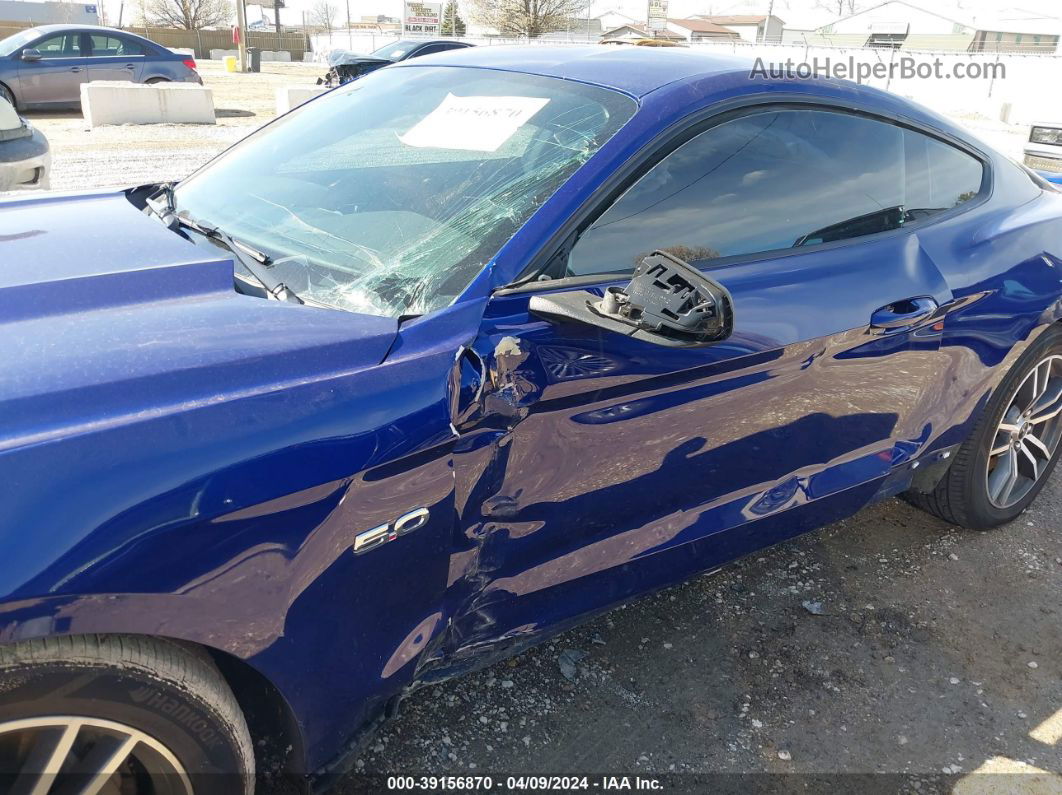 2015 Ford Mustang Gt Blue vin: 1FA6P8CF3F5407588