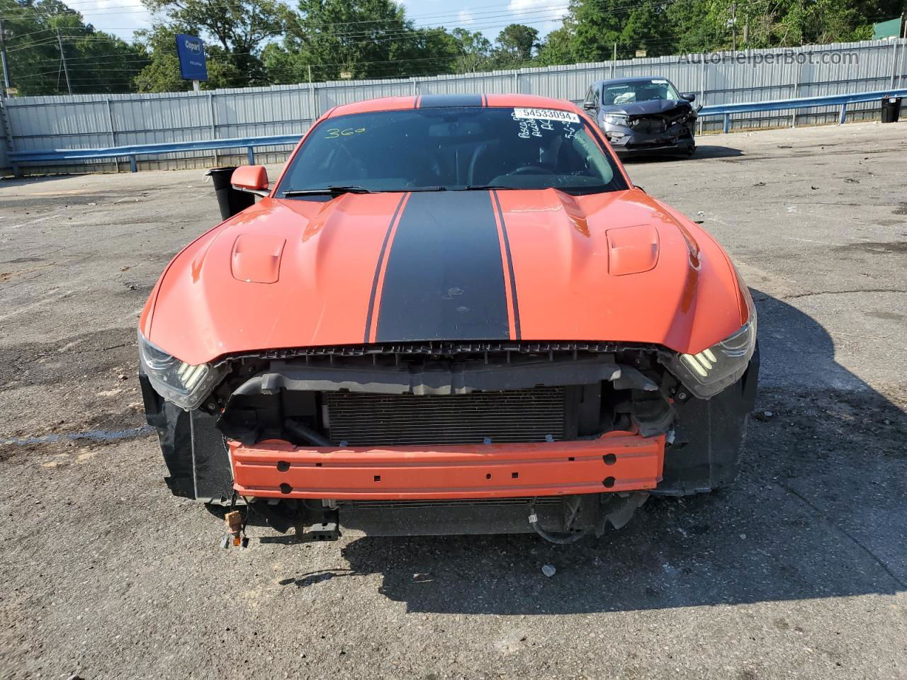 2016 Ford Mustang Gt Orange vin: 1FA6P8CF3G5209661