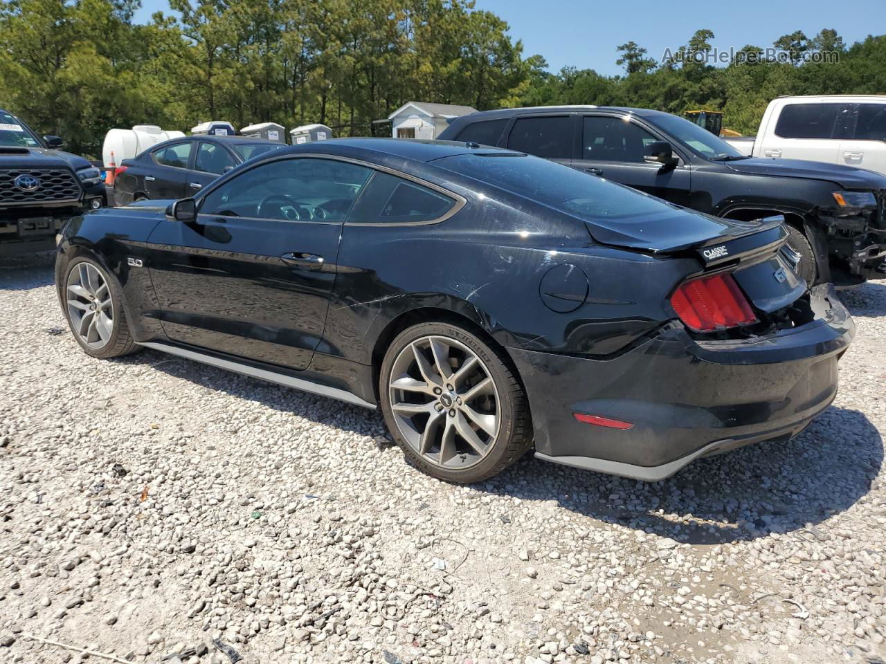 2016 Ford Mustang Gt Black vin: 1FA6P8CF3G5246130