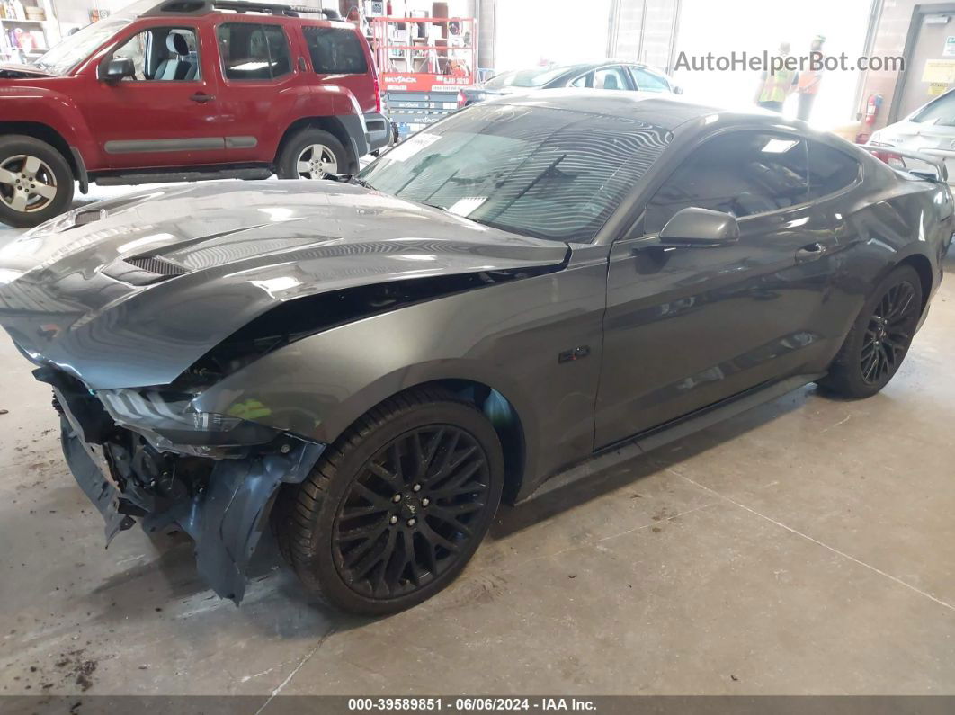 2020 Ford Mustang Gt Premium Fastback Gray vin: 1FA6P8CF3L5100255