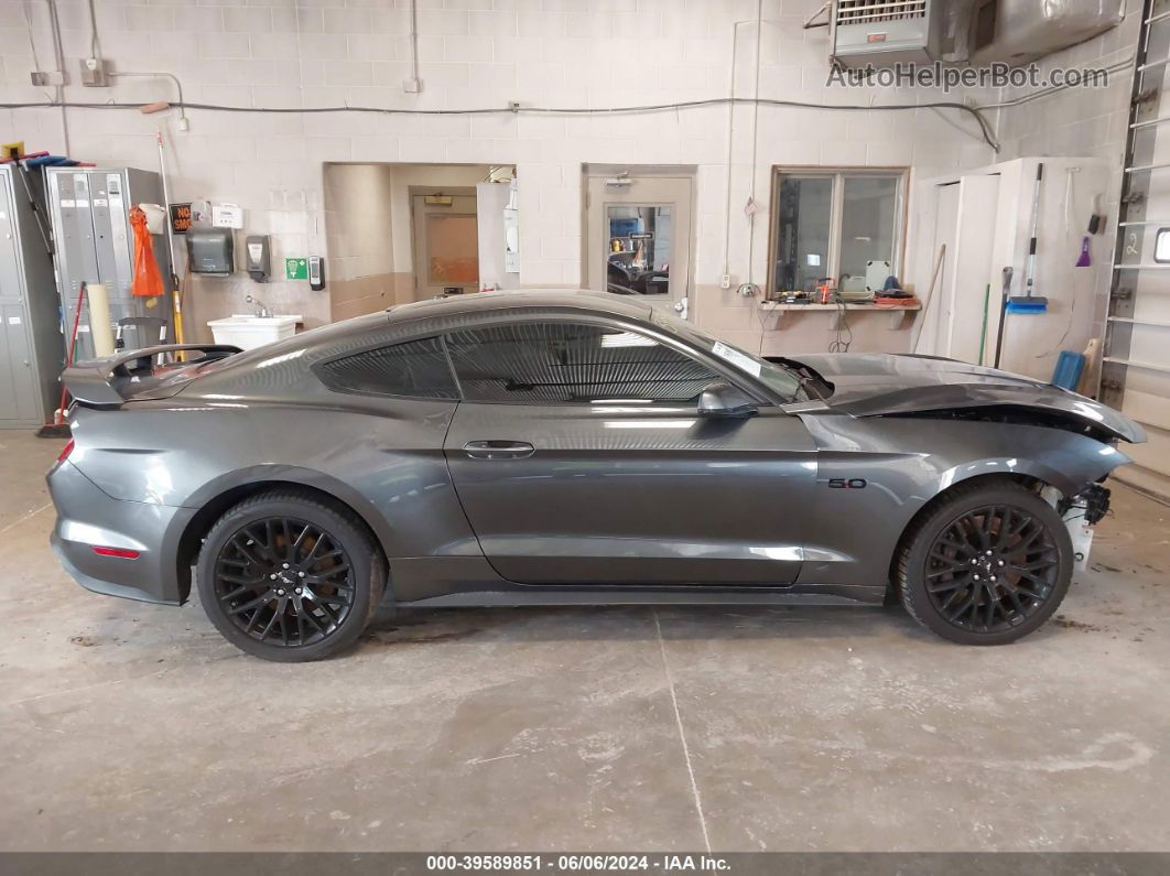 2020 Ford Mustang Gt Premium Fastback Gray vin: 1FA6P8CF3L5100255