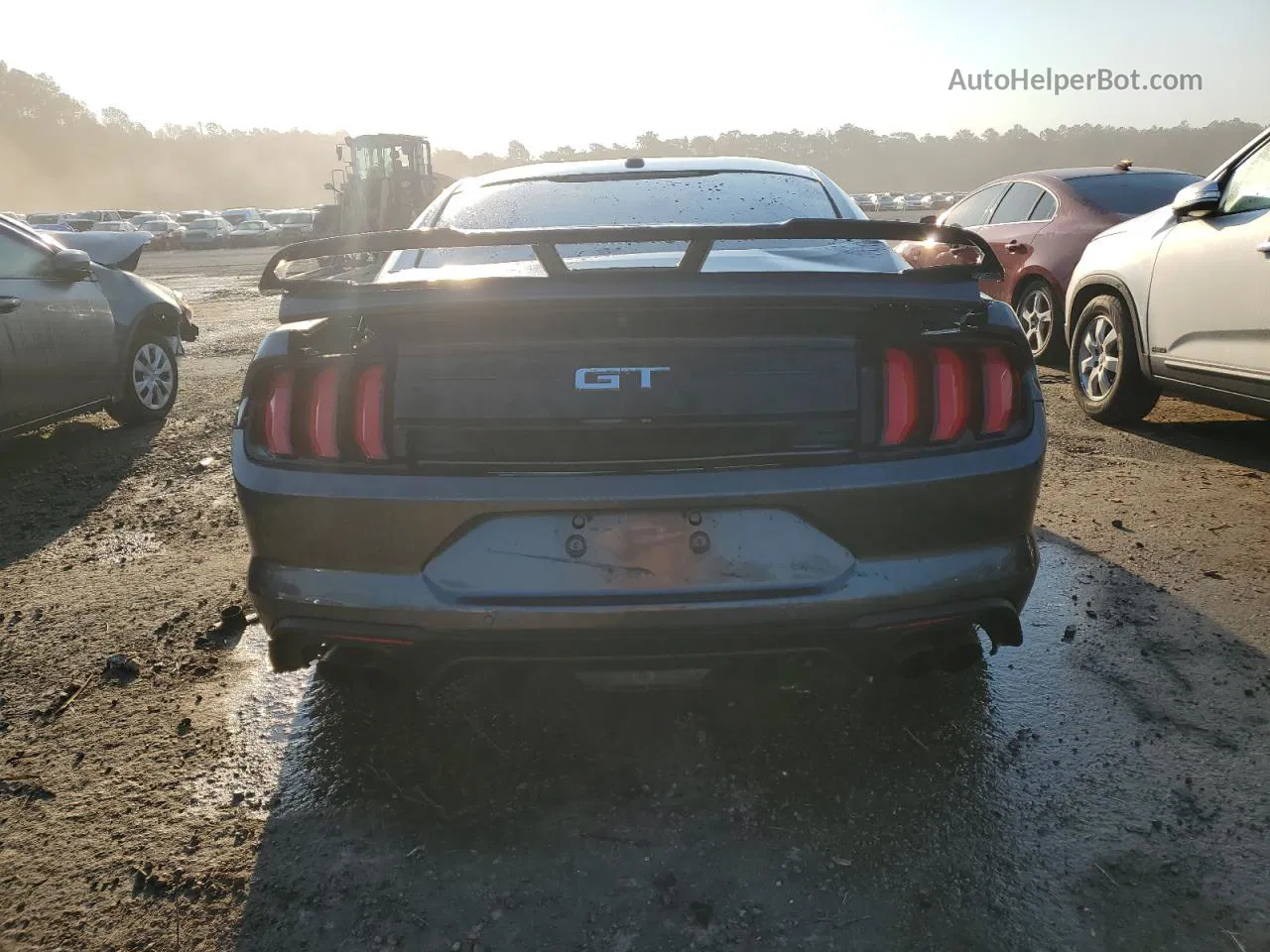 2020 Ford Mustang Gt Gray vin: 1FA6P8CF3L5108114