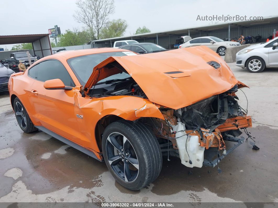 2020 Ford Mustang Gt Fastback Orange vin: 1FA6P8CF3L5113605