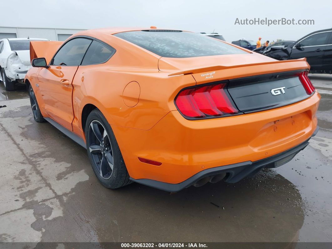 2020 Ford Mustang Gt Fastback Orange vin: 1FA6P8CF3L5113605