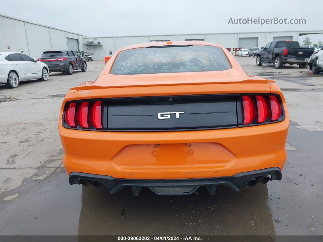 2020 Ford Mustang Gt Fastback Orange vin: 1FA6P8CF3L5113605