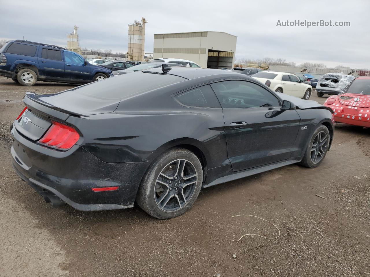 2020 Ford Mustang Gt Black vin: 1FA6P8CF3L5172508