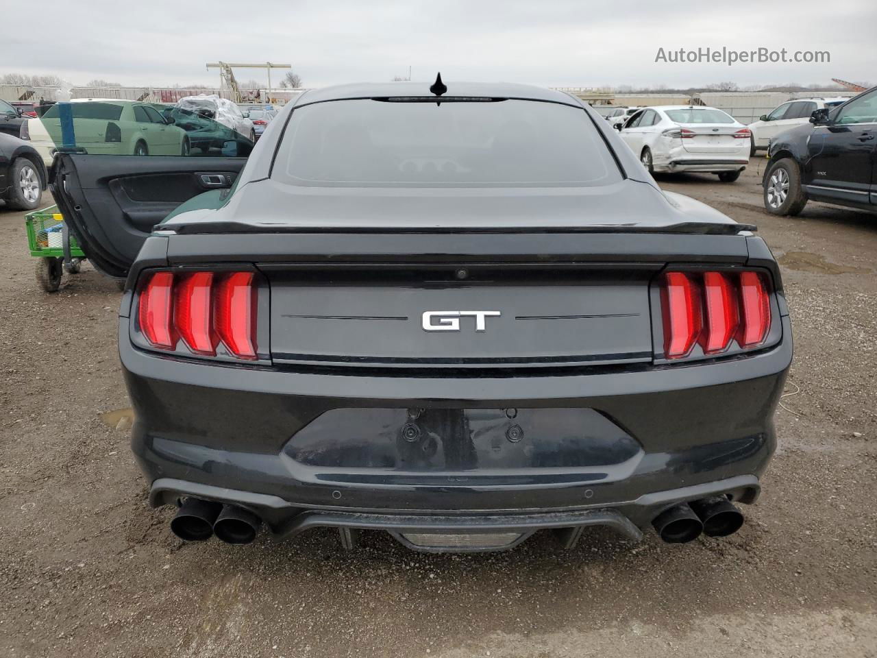 2020 Ford Mustang Gt Black vin: 1FA6P8CF3L5172508