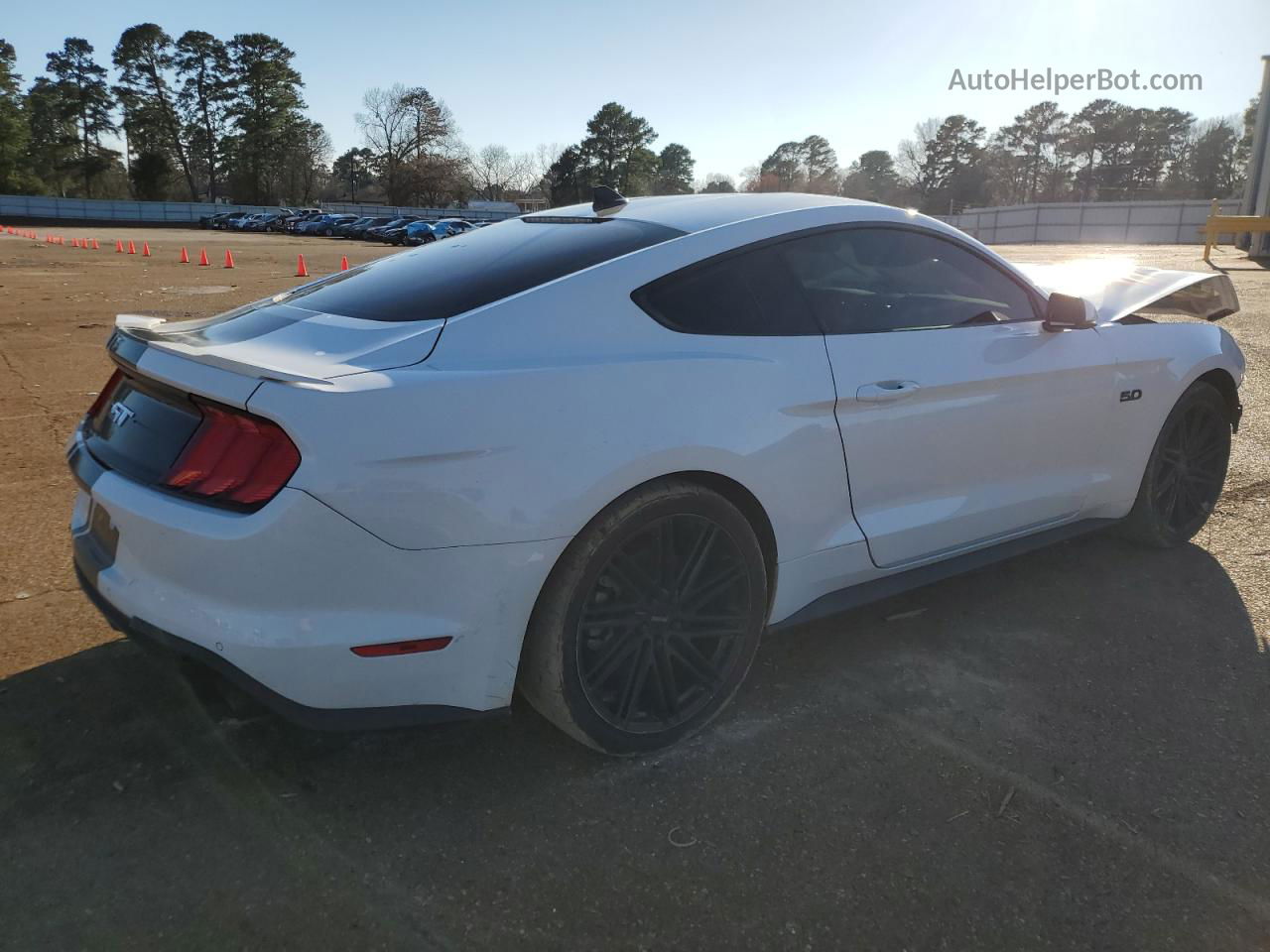 2020 Ford Mustang Gt Белый vin: 1FA6P8CF3L5187008