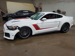 2015 Ford Mustang Gt White vin: 1FA6P8CF4F5415750