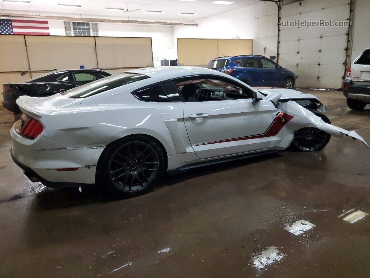 2015 Ford Mustang Gt Белый vin: 1FA6P8CF4F5415750