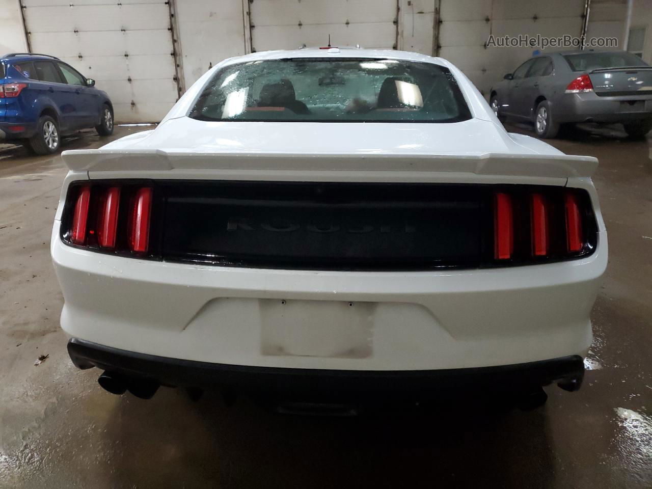 2015 Ford Mustang Gt Белый vin: 1FA6P8CF4F5415750