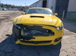 2016 Ford Mustang Gt Yellow vin: 1FA6P8CF4G5218837