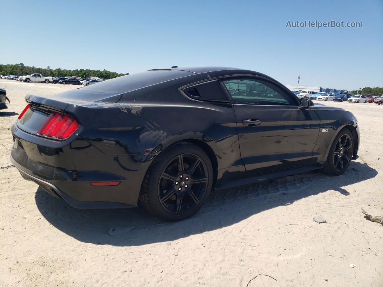 2016 Ford Mustang Gt Black vin: 1FA6P8CF4G5242278