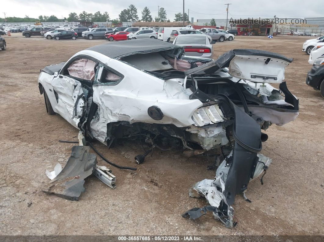 2016 Ford Mustang Gt White vin: 1FA6P8CF4G5266726