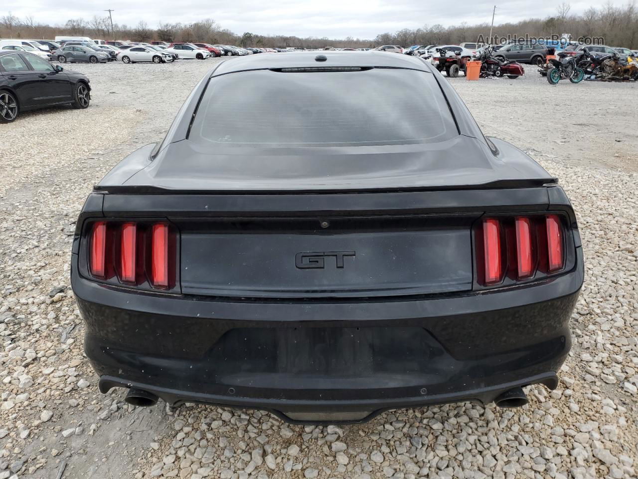 2016 Ford Mustang Gt Black vin: 1FA6P8CF4G5301605