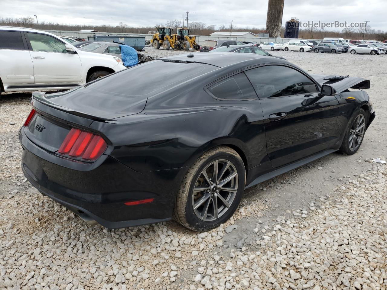 2016 Ford Mustang Gt Black vin: 1FA6P8CF4G5301605