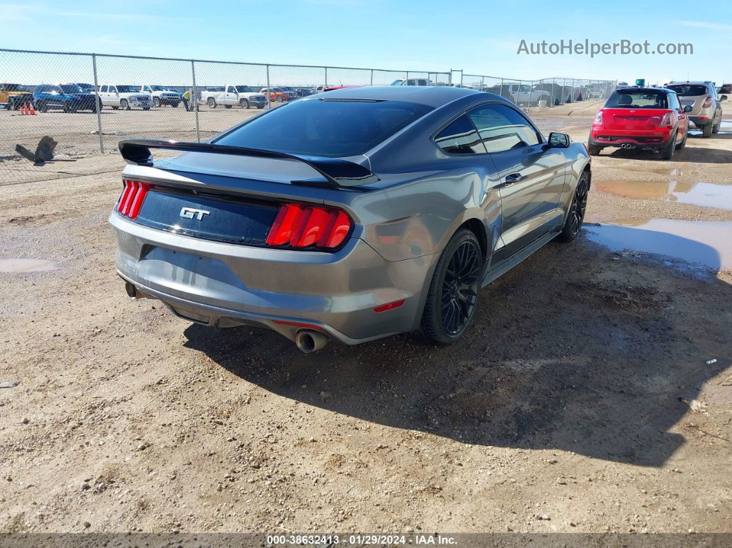 2016 Ford Mustang Gt Gray vin: 1FA6P8CF4G5317531