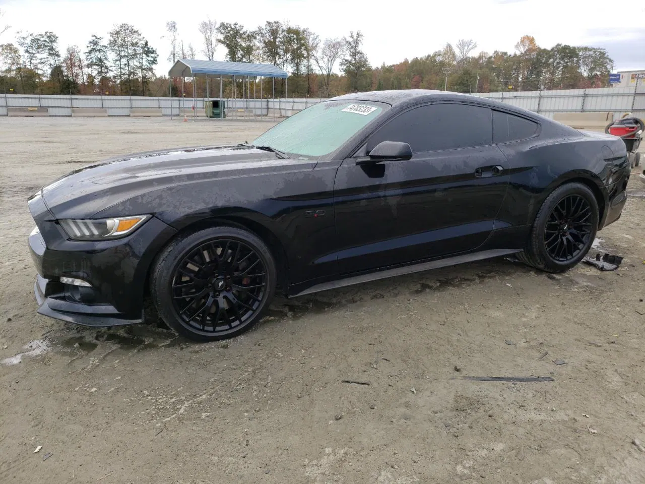 2016 Ford Mustang Gt Black vin: 1FA6P8CF4G5331560