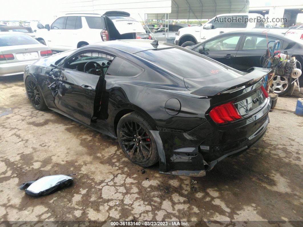 2020 Ford Mustang Gt Черный vin: 1FA6P8CF4L5142949