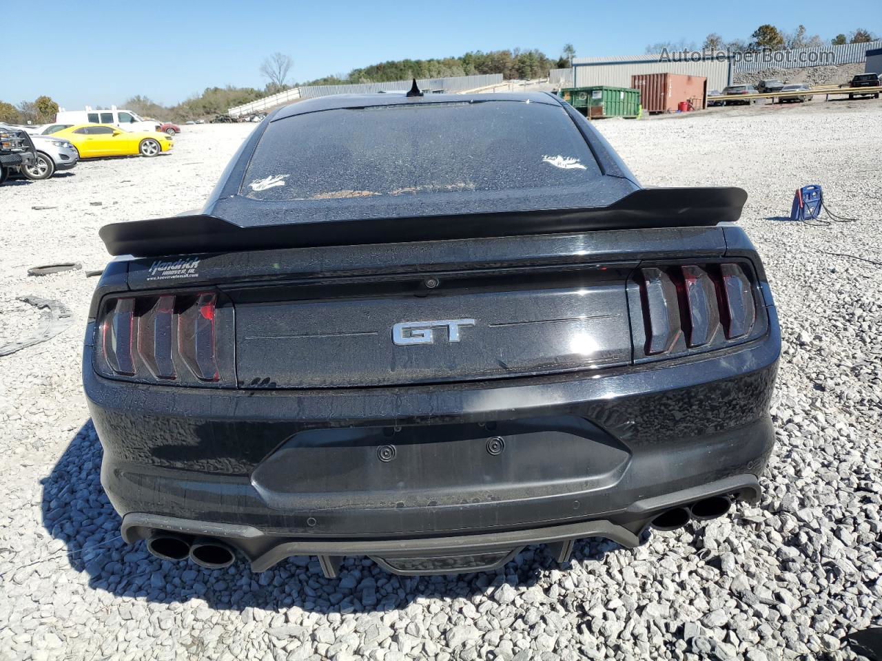 2020 Ford Mustang Gt Black vin: 1FA6P8CF4L5170881