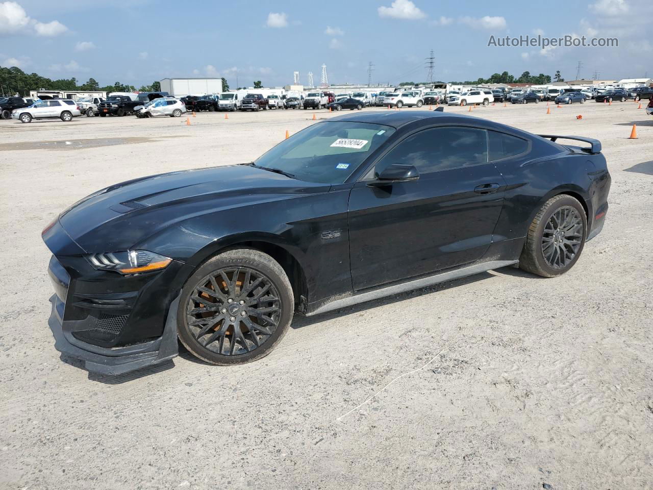 2020 Ford Mustang Gt Black vin: 1FA6P8CF4L5172968