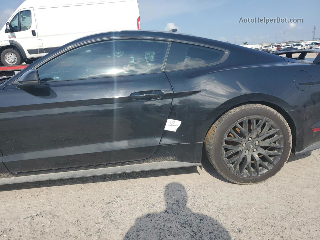 2020 Ford Mustang Gt Черный vin: 1FA6P8CF4L5172968