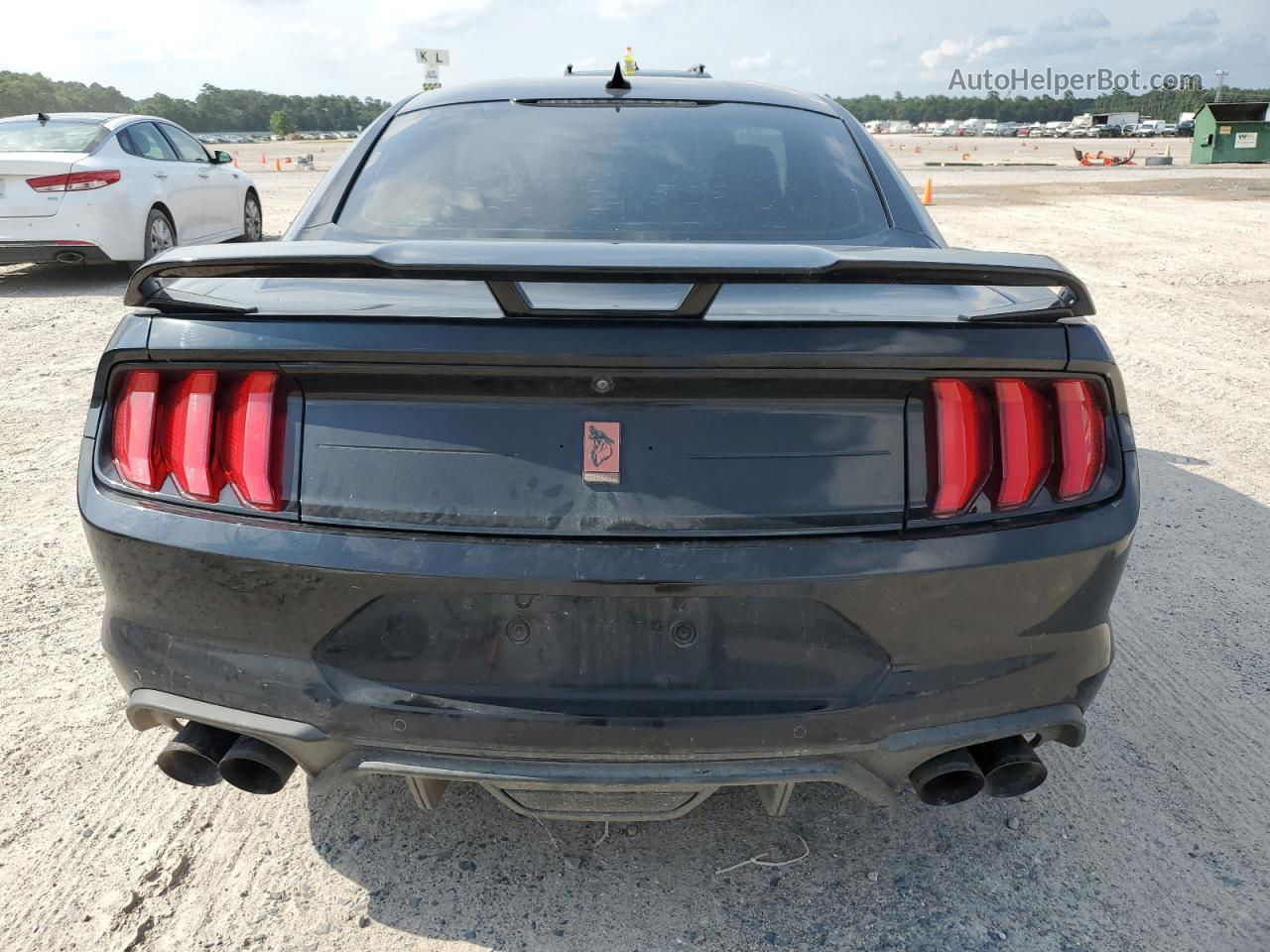 2020 Ford Mustang Gt Черный vin: 1FA6P8CF4L5172968