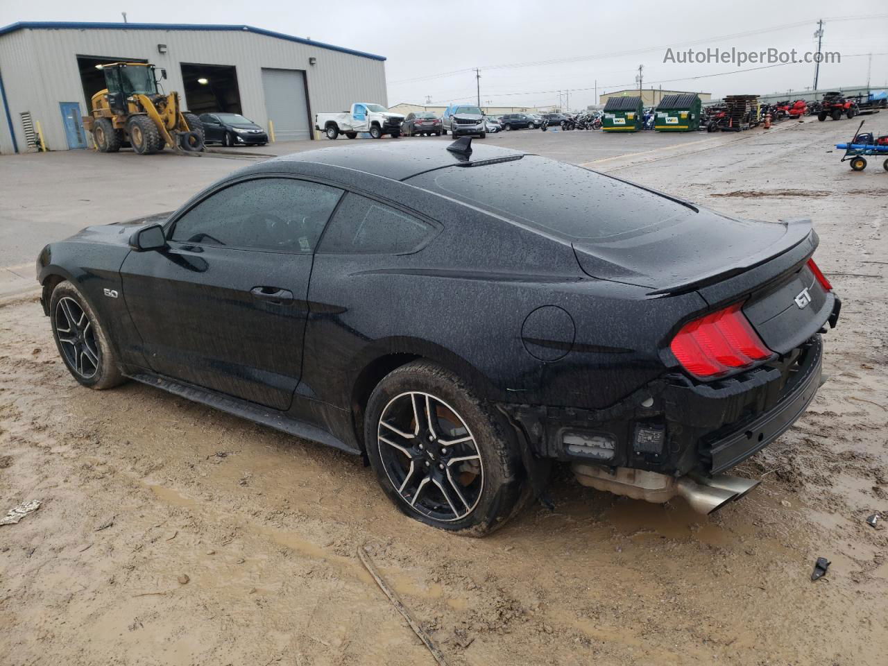 2020 Ford Mustang Gt Черный vin: 1FA6P8CF4L5182254