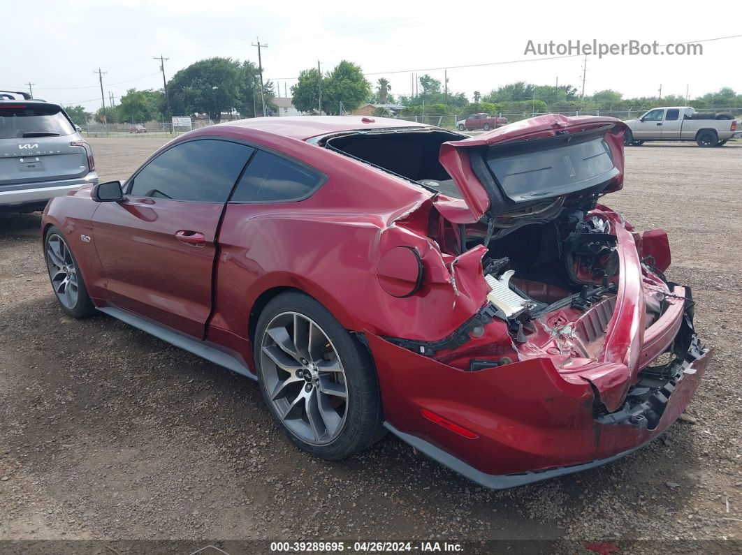 2015 Ford Mustang Gt Premium Red vin: 1FA6P8CF5F5305998