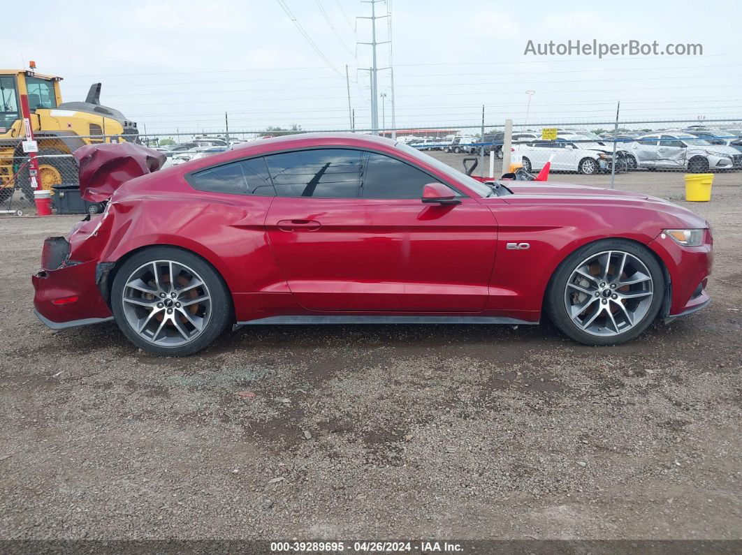 2015 Ford Mustang Gt Premium Red vin: 1FA6P8CF5F5305998