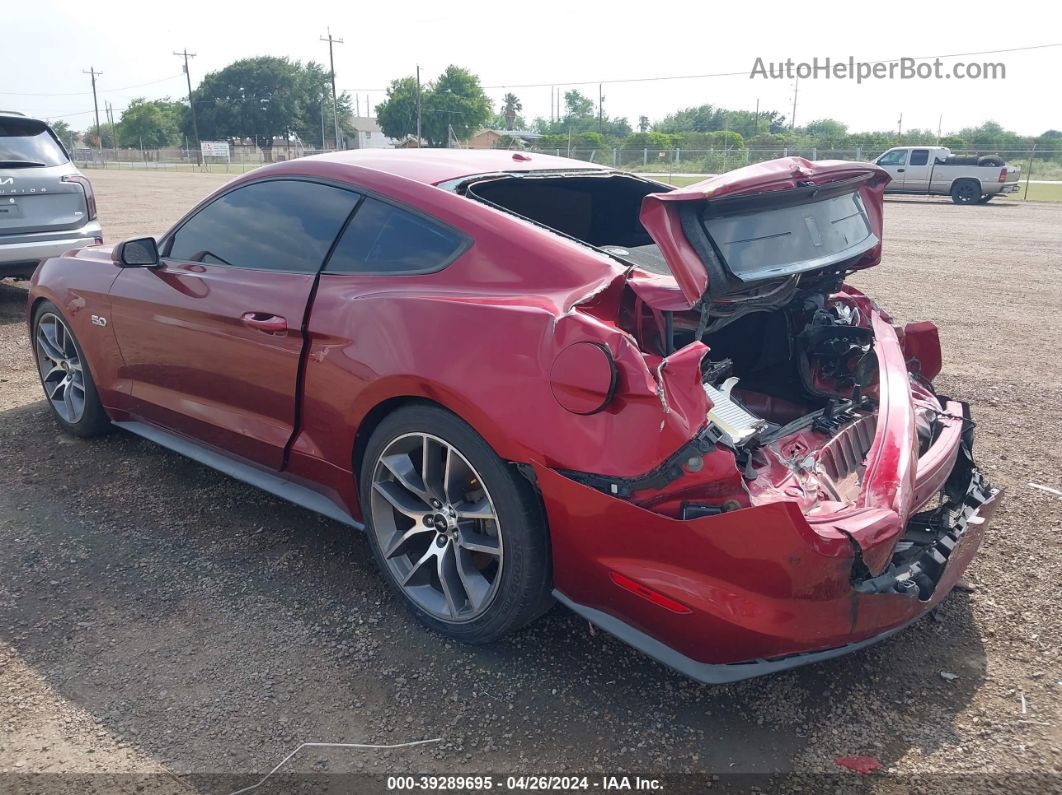 2015 Ford Mustang Gt Premium Red vin: 1FA6P8CF5F5305998