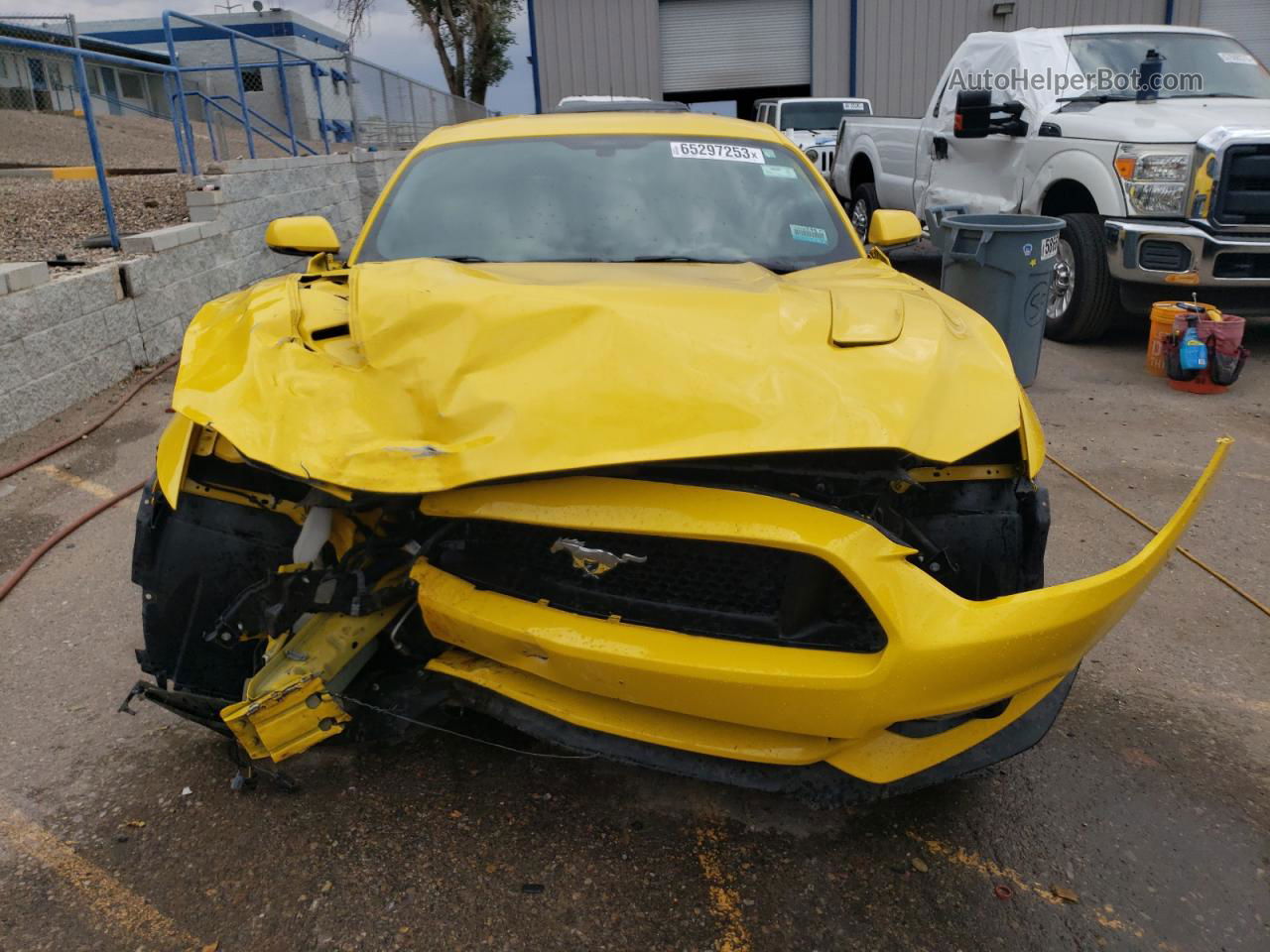 2015 Ford Mustang Gt Yellow vin: 1FA6P8CF5F5348415