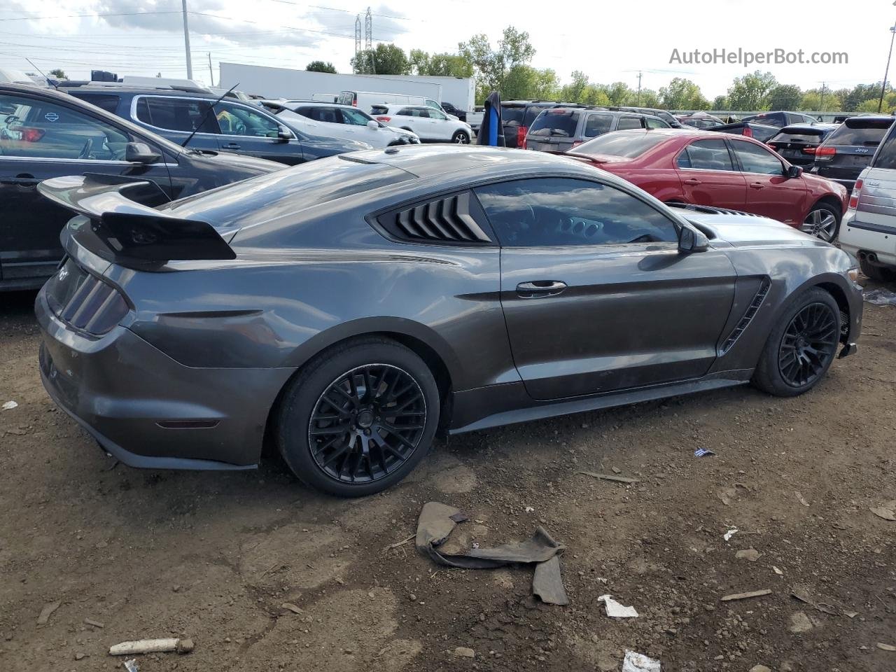 2016 Ford Mustang Gt Charcoal vin: 1FA6P8CF5G5224730
