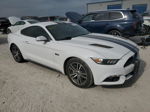 2016 Ford Mustang Gt White vin: 1FA6P8CF5G5241740