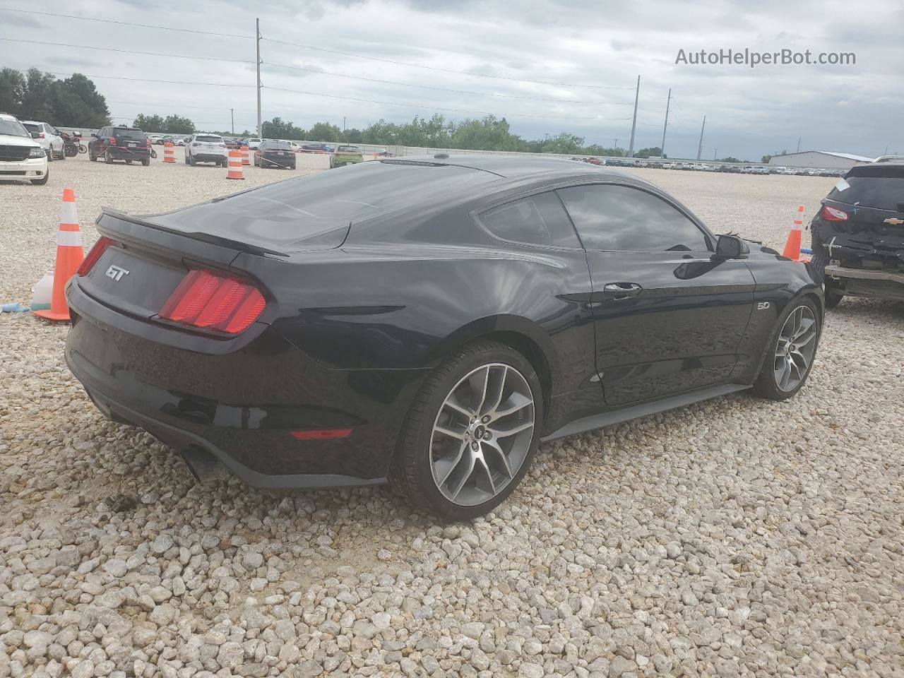 2016 Ford Mustang Gt Black vin: 1FA6P8CF5G5242225