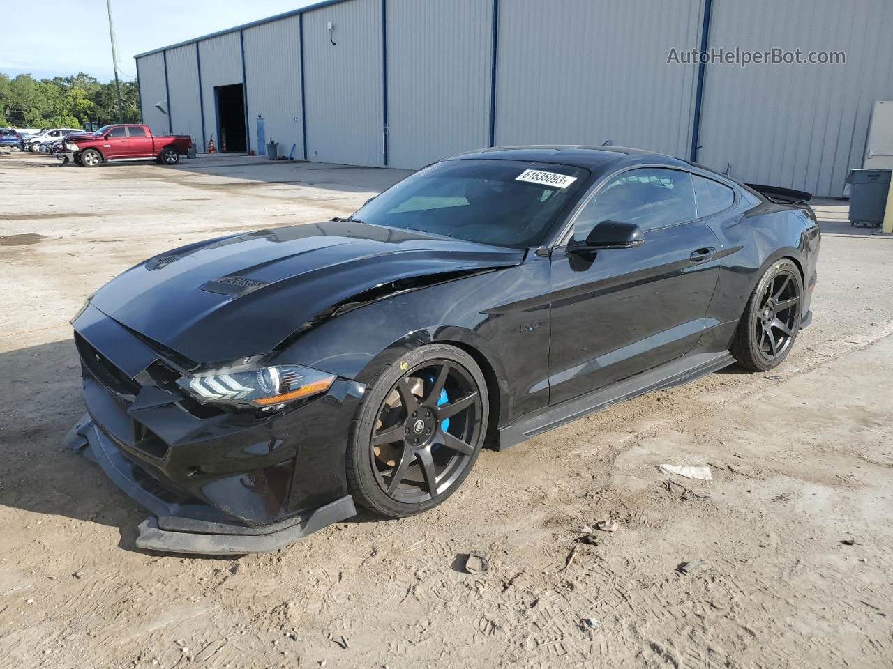 2020 Ford Mustang Gt Black vin: 1FA6P8CF5L5189018