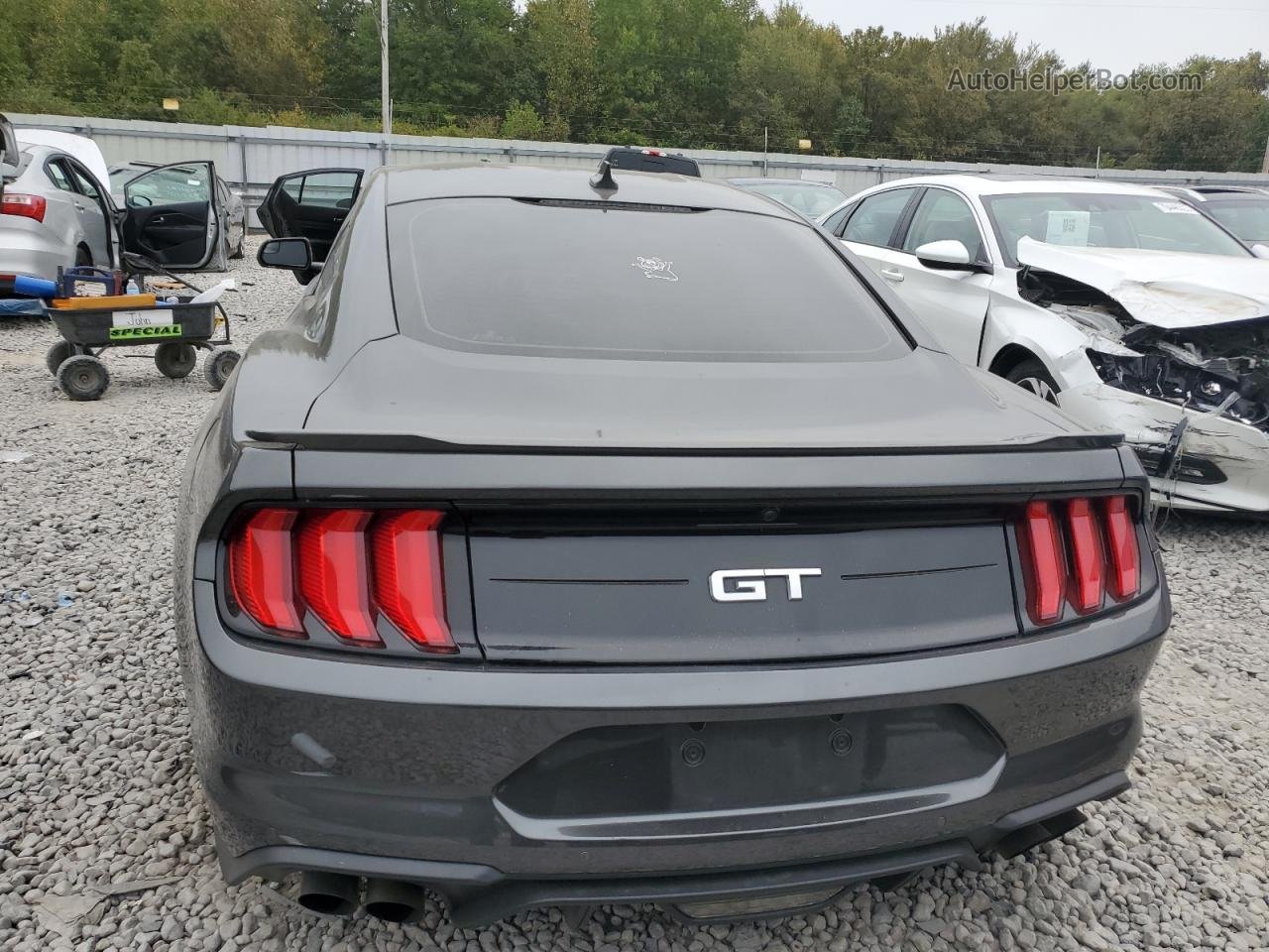 2020 Ford Mustang Gt Charcoal vin: 1FA6P8CF5L5190069