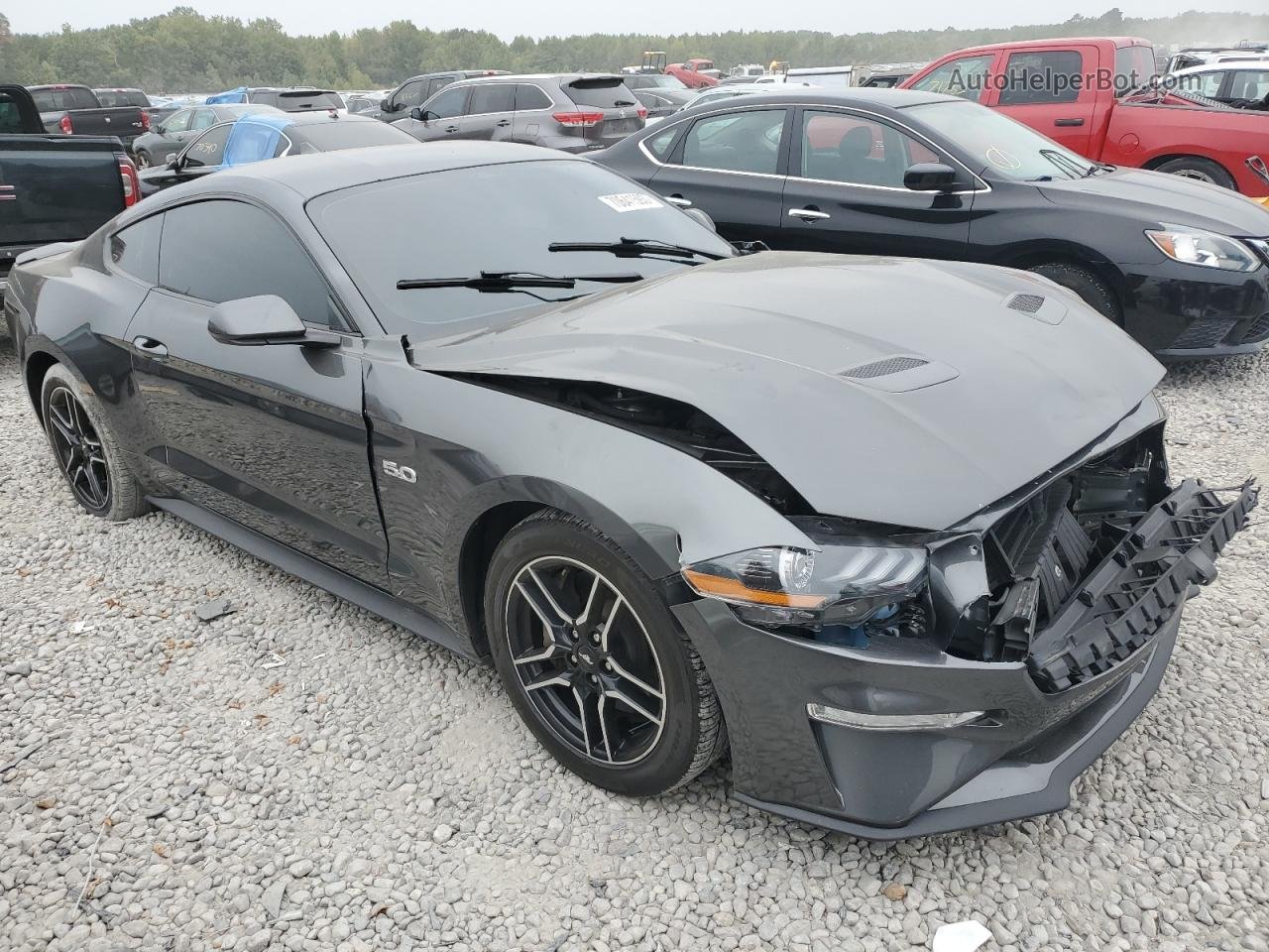 2020 Ford Mustang Gt Charcoal vin: 1FA6P8CF5L5190069