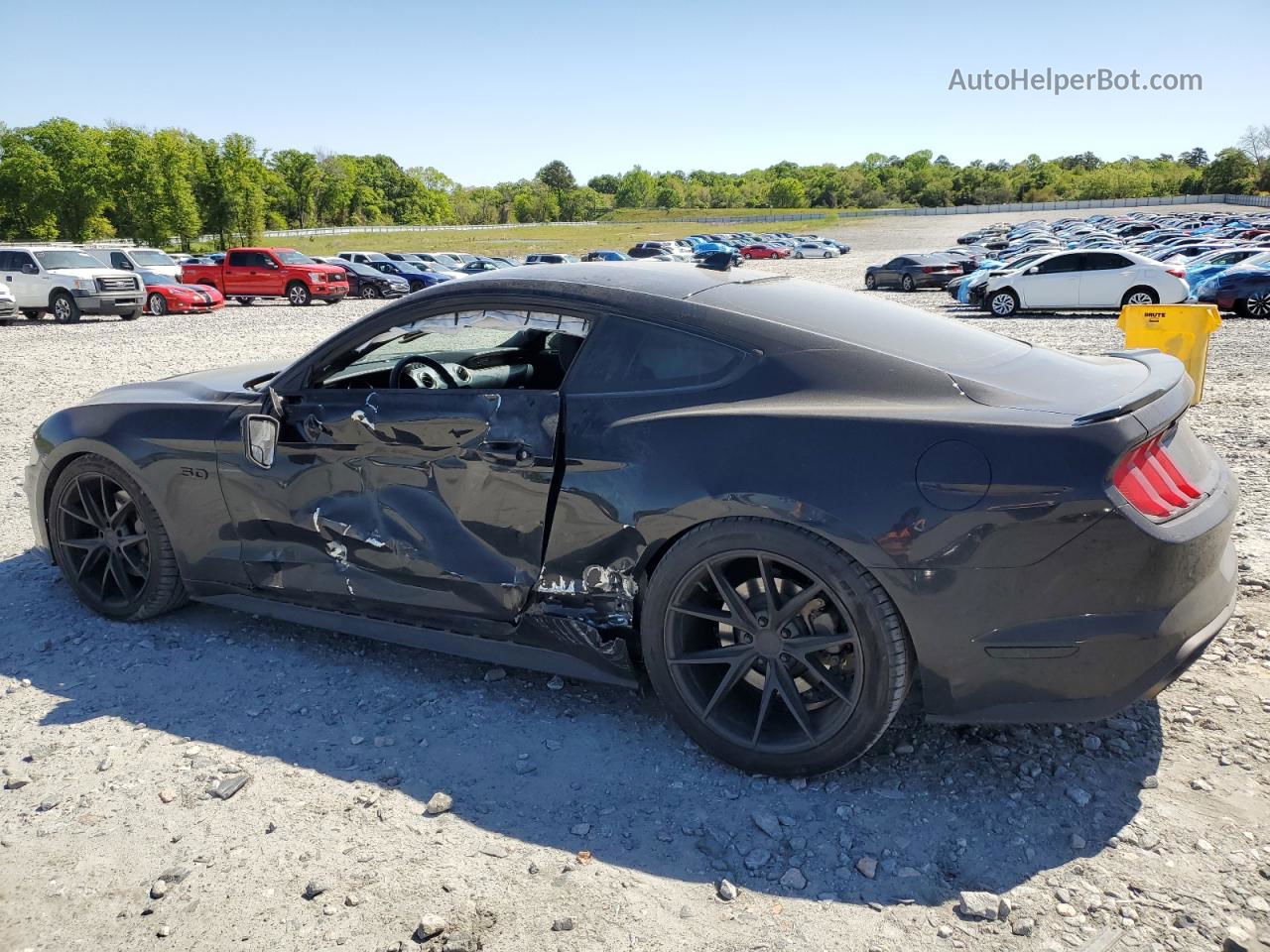 2020 Ford Mustang Gt Black vin: 1FA6P8CF5L5191027