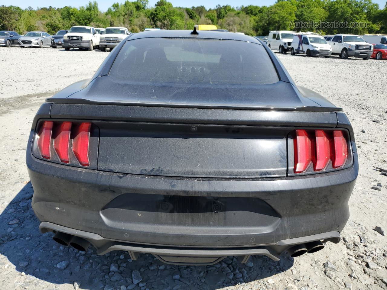 2020 Ford Mustang Gt Black vin: 1FA6P8CF5L5191027