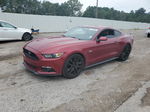 2015 Ford Mustang Gt Red vin: 1FA6P8CF6F5354062