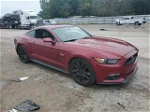 2015 Ford Mustang Gt Red vin: 1FA6P8CF6F5354062