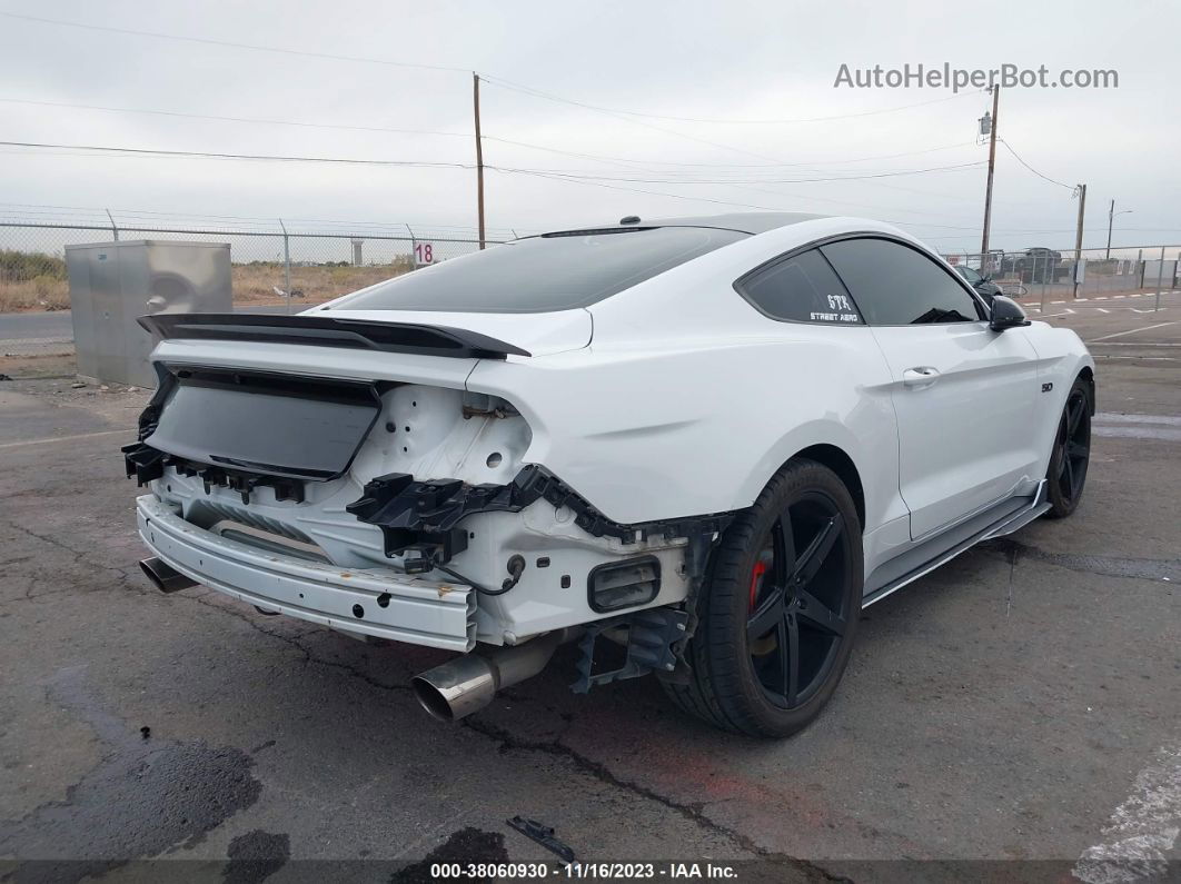 2015 Ford Mustang Gt Premium White vin: 1FA6P8CF6F5357155