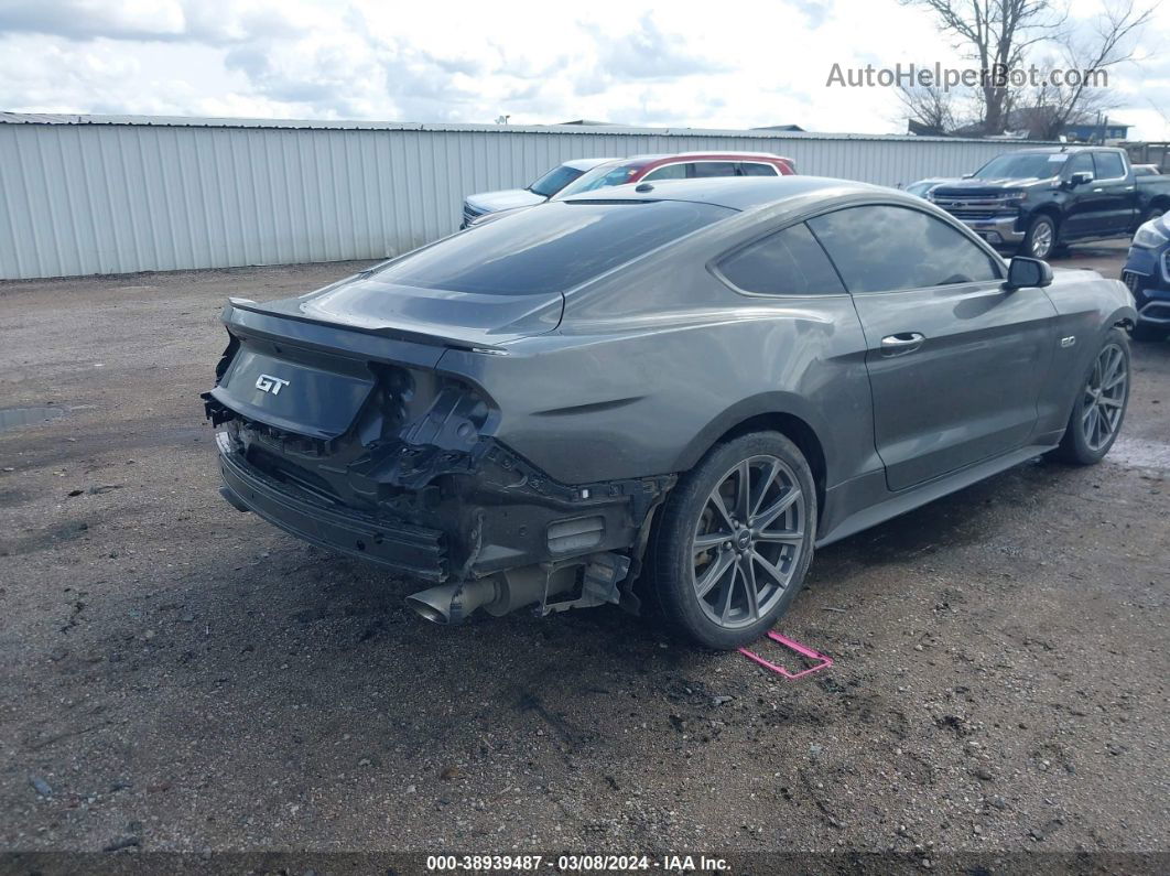 2016 Ford Mustang Gt Premium Gray vin: 1FA6P8CF6G5211601